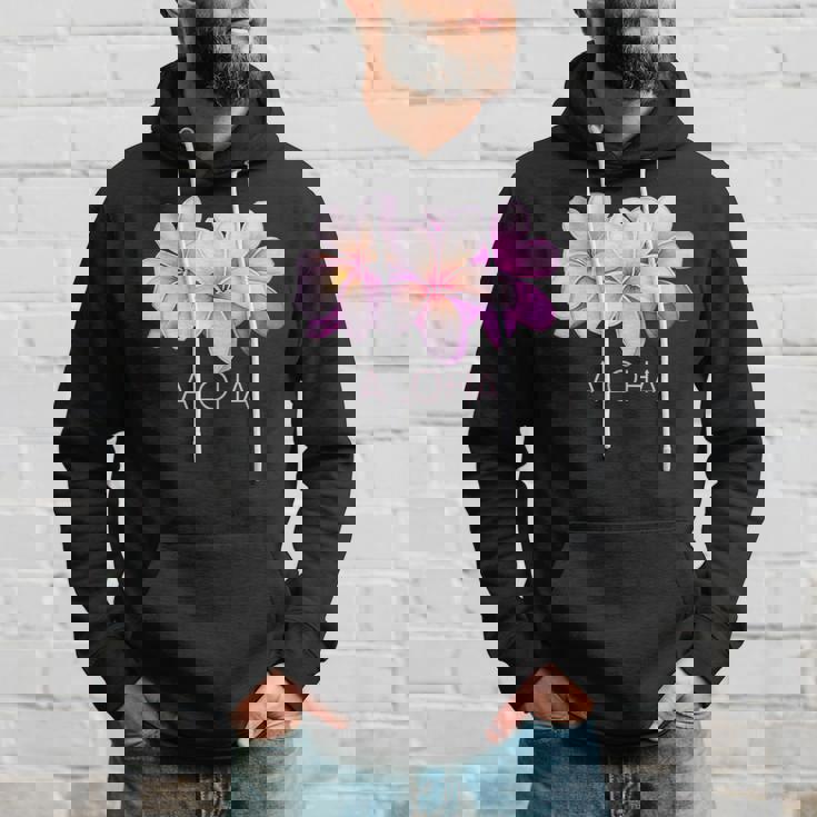 ハワイアンアロハプルメリアアート パーカー 彼への贈り物