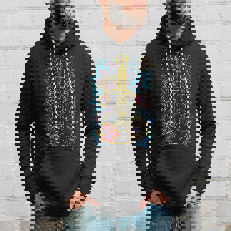 ハワイ・ミュージック レトロ・ルック・ウクレレ パーカー 彼への贈り物