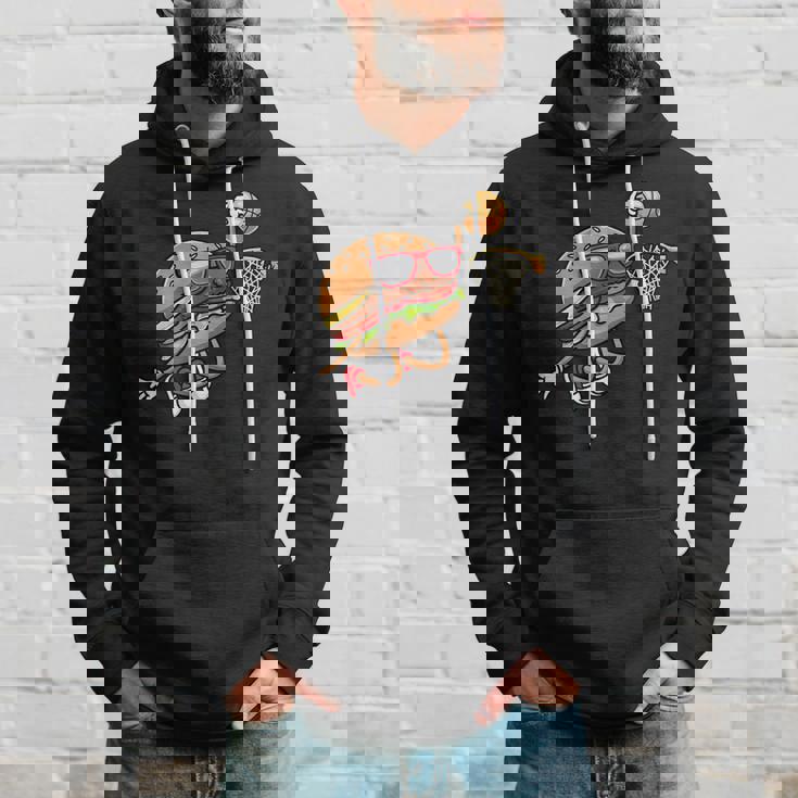 ハンバーガー バスケットボール ファーストフード バスケットボール選手 パーカー 彼への贈り物