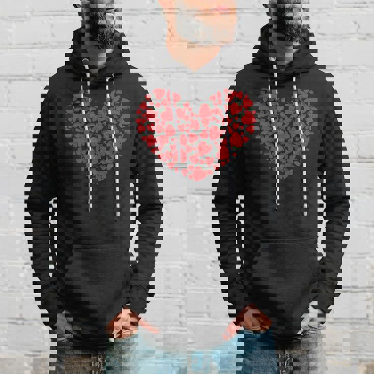 ハート ストロベリー ガーデニング パーカー 彼への贈り物