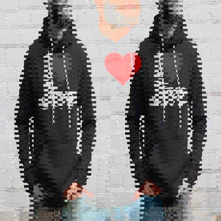 ハートジャイブジャズダンスミュージックが大好き パーカー 彼への贈り物