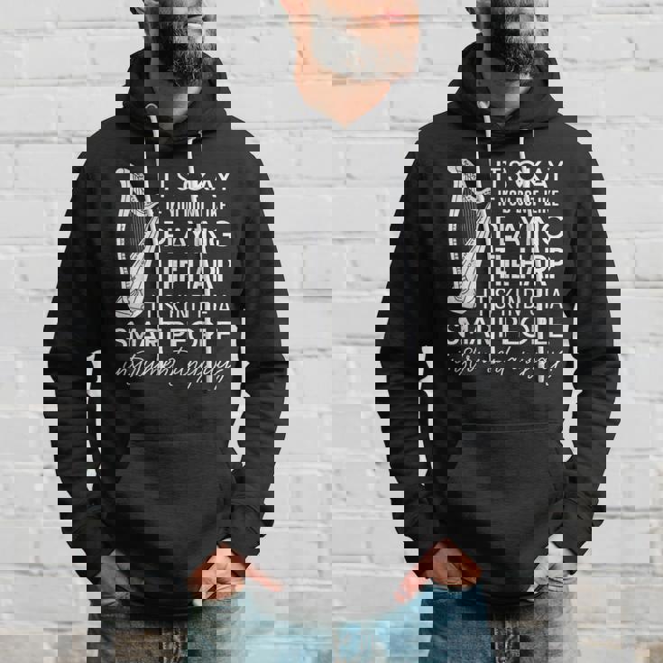 ハープを弾くのが嫌いなら大丈夫 パーカー 彼への贈り物