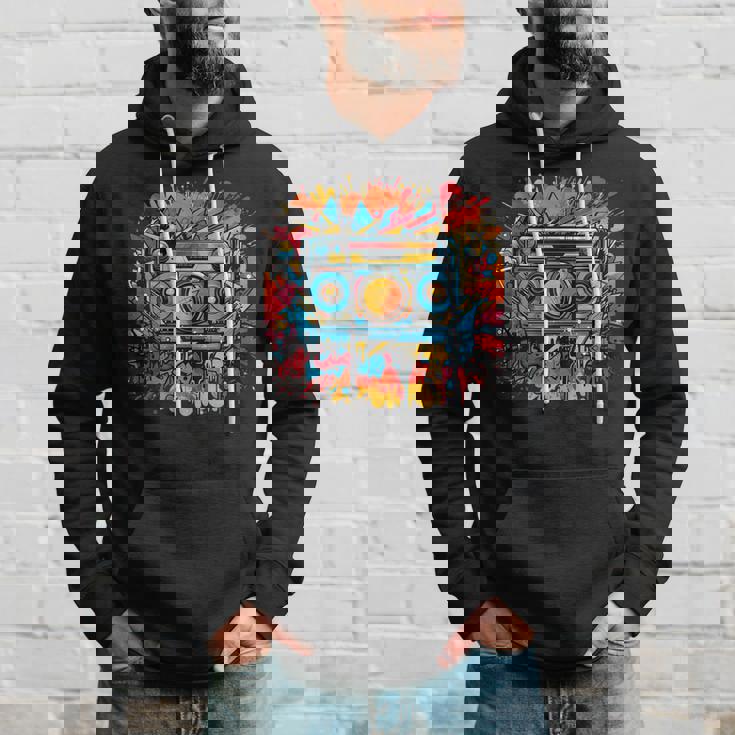 バスケットボール選手 アーバン グラフィック ノベルティ ビンテージアート パーカー 彼への贈り物