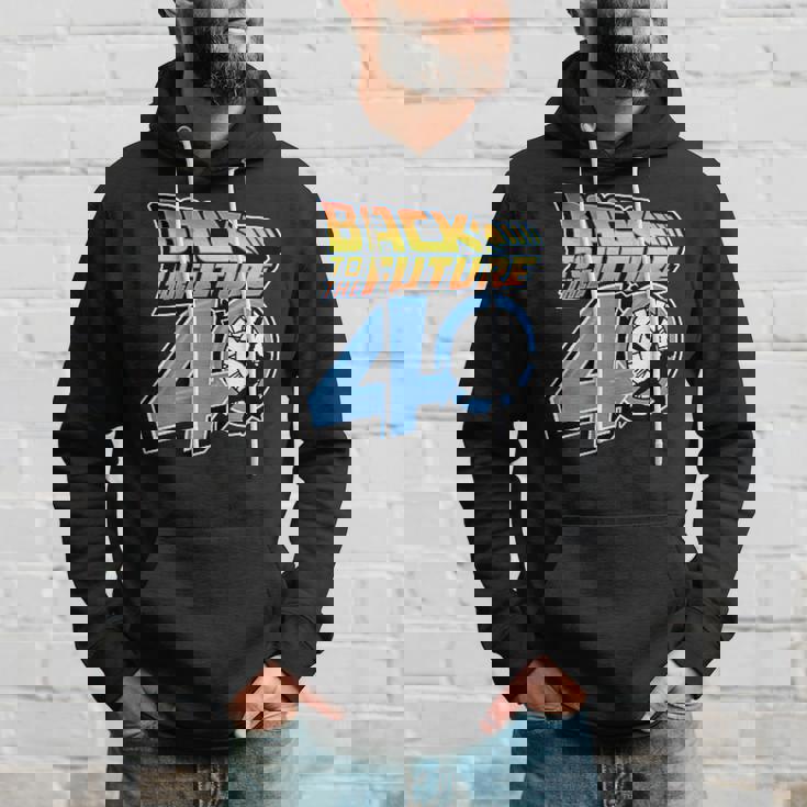 バック・トゥ・ザ・フューチャー 40周年記念タイムマシン Pov F&B パーカー 彼への贈り物