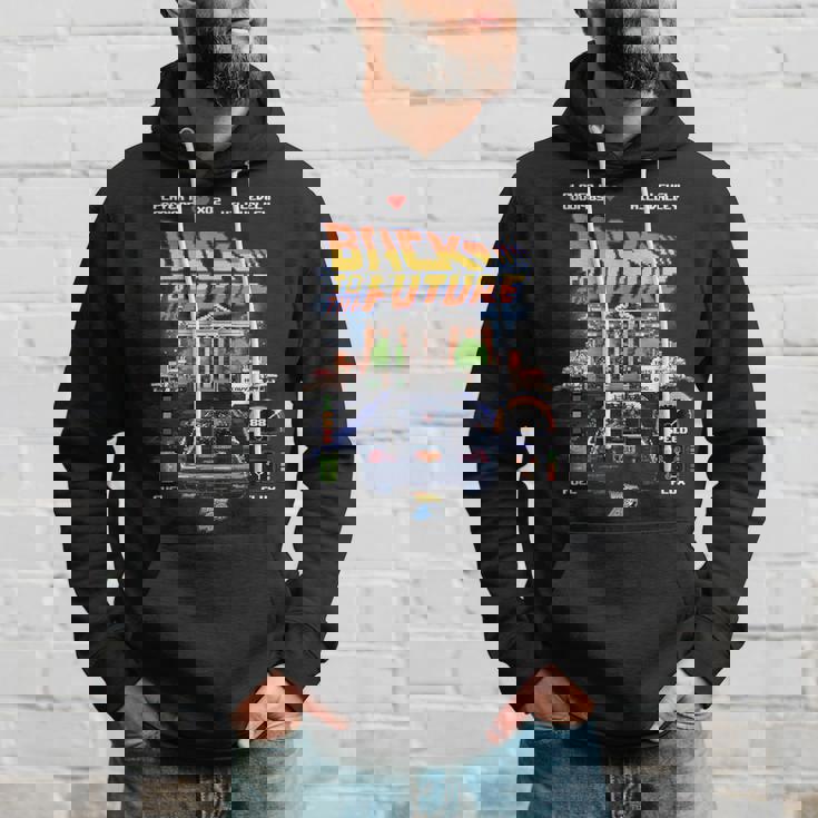 バック・トゥ・ザ・フューチャー 40周年記念ビデオゲームスタイル パーカー 彼への贈り物