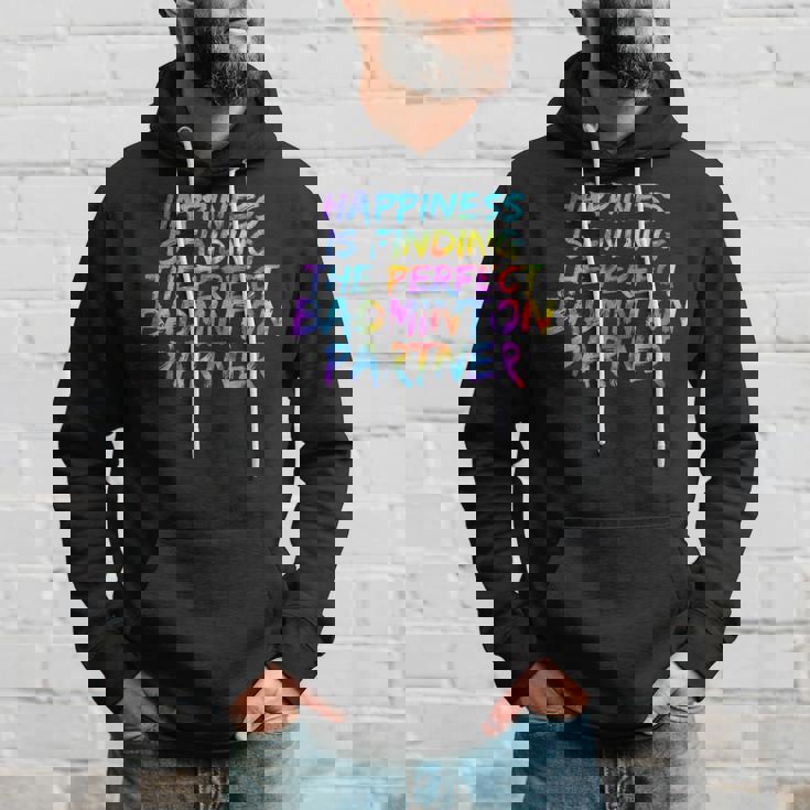 バドミントン ダブルスのパートナー選手 バドミントン チーム パーカー 彼への贈り物