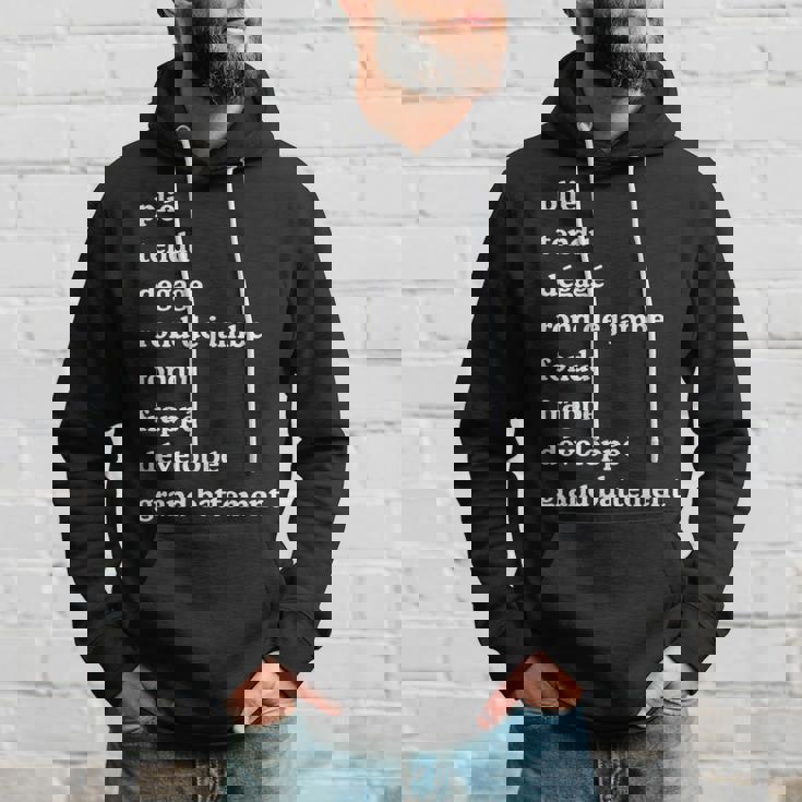 バレエダンサー用語 ダンス用語 パーカー 彼への贈り物