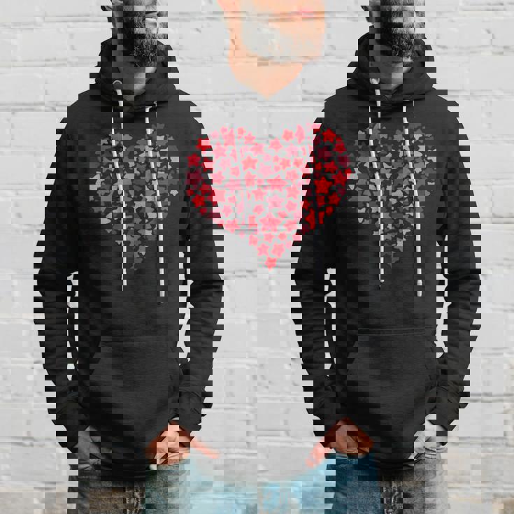 バレンタインデーのプレゼント かわいいラブハート スター カップルalentine's Day Cute Love パーカー 彼への贈り物