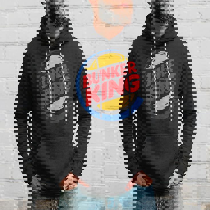 バンカーキング パロディ ファニー アンチトランプ パーカー 彼への贈り物