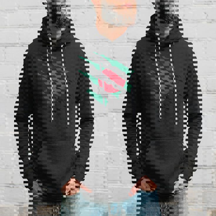 バングラデシュ国旗 バングラデシュ ルーツ 爪 バングラデシュ プライド パーカー 彼への贈り物