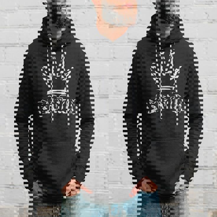 バートンのファミリーネーム クールなバートンの名前とロイヤルクラウン パーカー 彼への贈り物