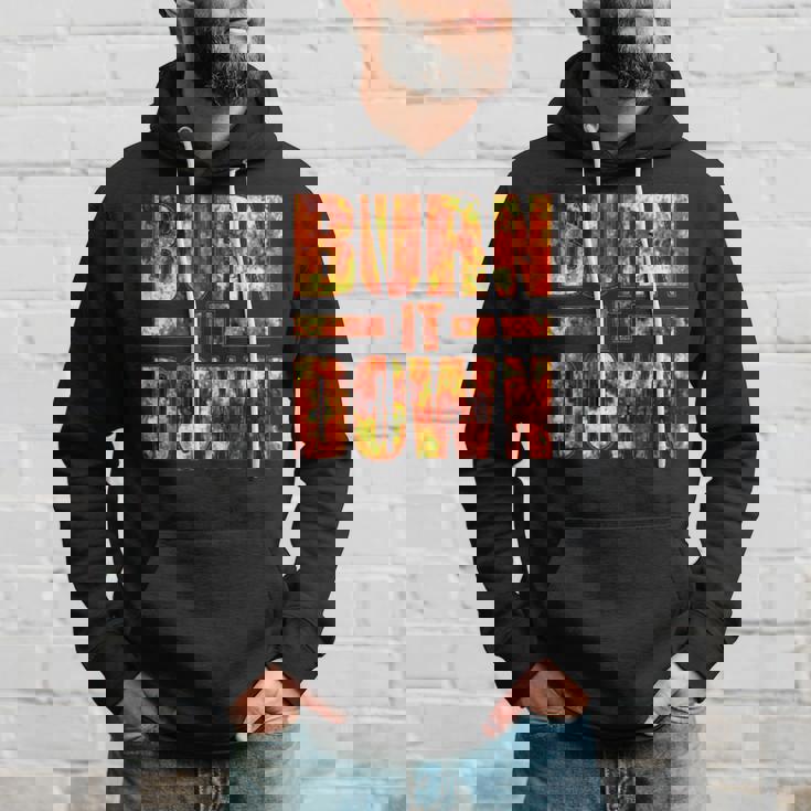 バーン・イット・ダウン・ファイヤー・フレイムズ パーカー 彼への贈り物