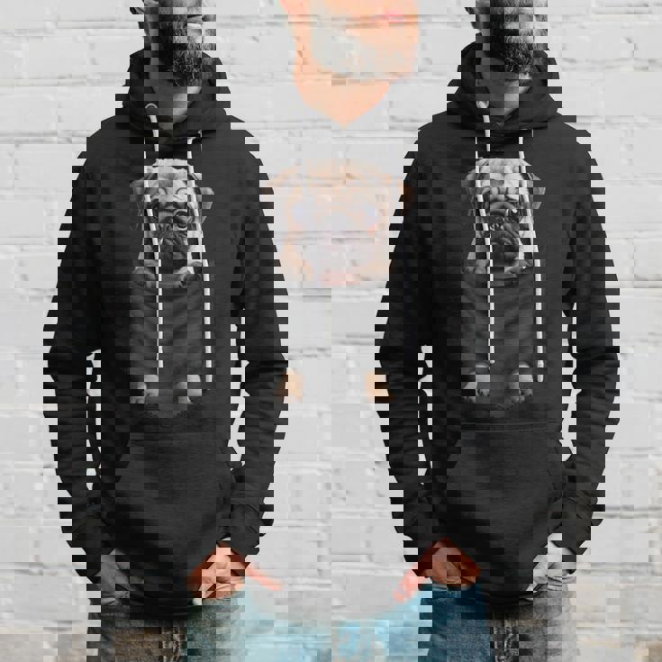 パグ 面白いtシャツ イヌ ポケット わんこ メンズ 犬好き グッズ かわいい おもしろ 面白い 服 ネタ パーカー 彼への贈り物