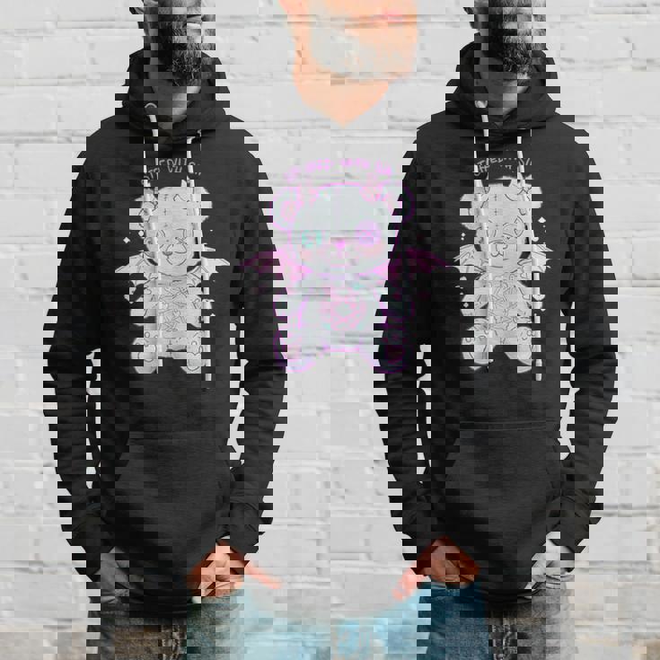 パステルゴス カワイイ 鬼熊 不気味 かわいい パーカー 彼への贈り物