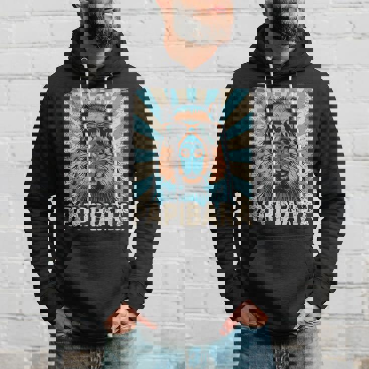 パピバラ おもしろカピバラ 最高のお父さん 父の日 カピバラ パーカー 彼への贈り物