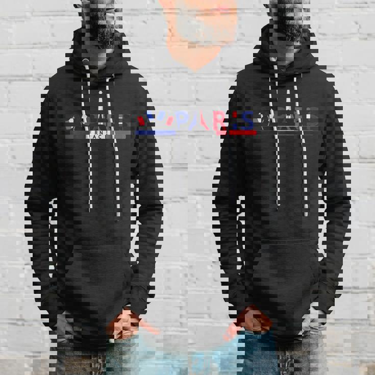 パリ エッフェル塔 お土産 イベント フランス 国旗 I Love Paris パーカー 彼への贈り物