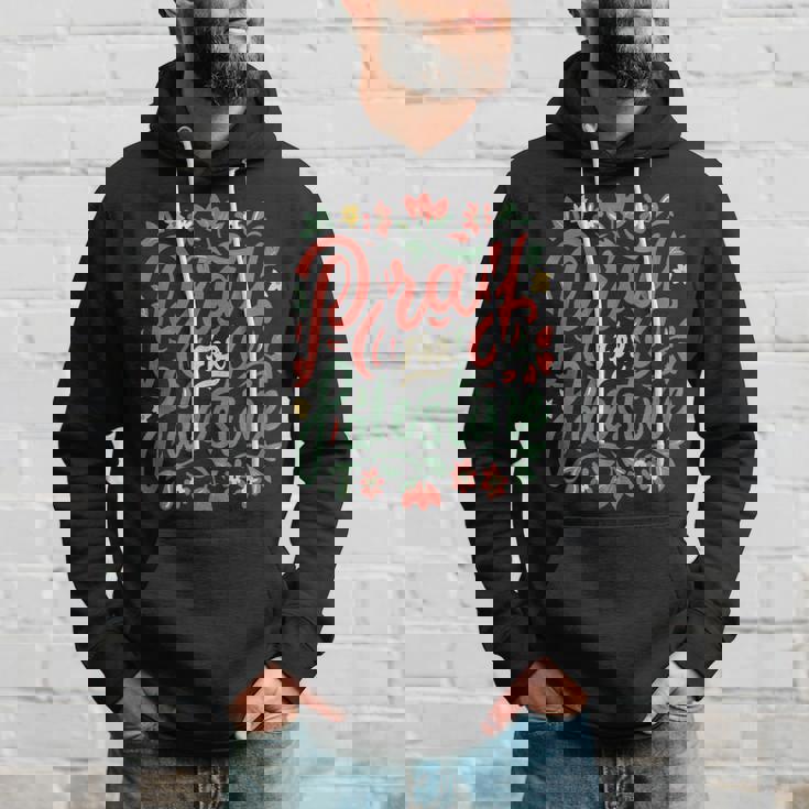 パレスチナのために祈り、戦争を止め、反戦、平和 パーカー 彼への贈り物