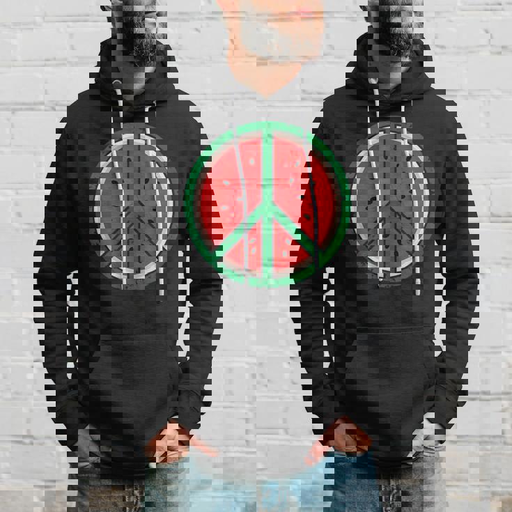 パレスチナシャツ スイカ ピースサイン パレスチナ国旗 パーカー 彼への贈り物