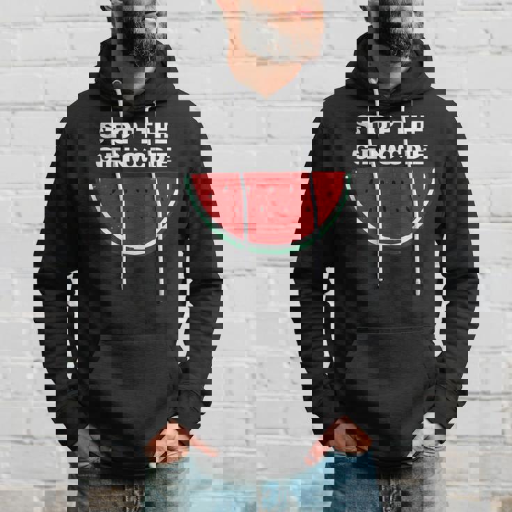 パレスチナスイカ ジェノサイドを止める パーカー 彼への贈り物