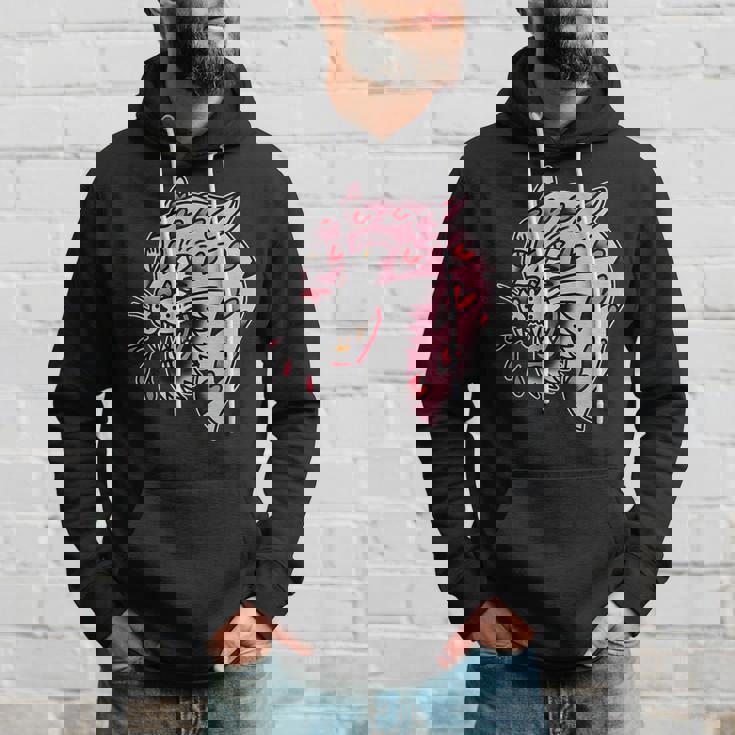 パンサーピンク×ハートラブトラディショナルフラッシュ パーカー 彼への贈り物