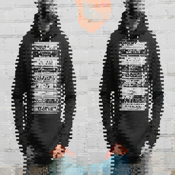 ヒップホップアーティスト カセット オールドスクールラップ パーカー 彼への贈り物