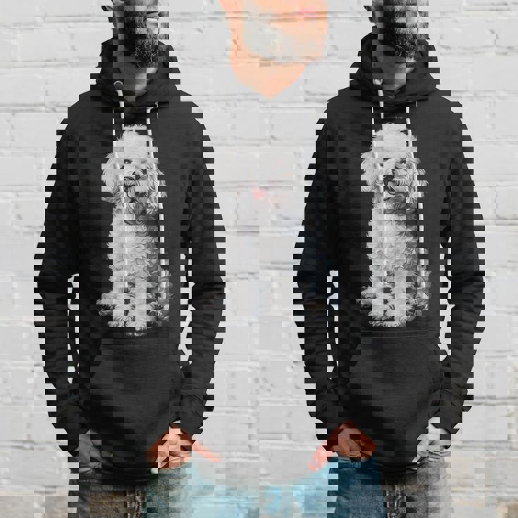 ビションフリーゼ 犬 モチーフ ペット イラスト ビションフリーゼ パーカー 彼への贈り物