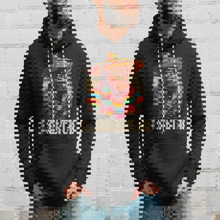 ビッグフット エル・スクワッチョ 面白い 南西メキシコ ソンブレロ パーカー 彼への贈り物