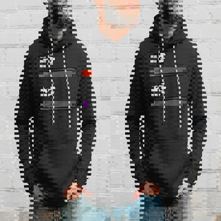 ビデオゲームのようなhp&Mpゲージ。 パーカー 彼への贈り物