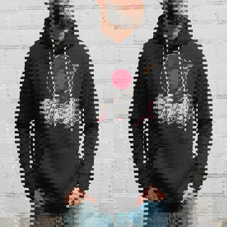 ビニールレコードプレーヤー I ターンテーブルプレーヤー I レトロ音楽 パーカー 彼への贈り物