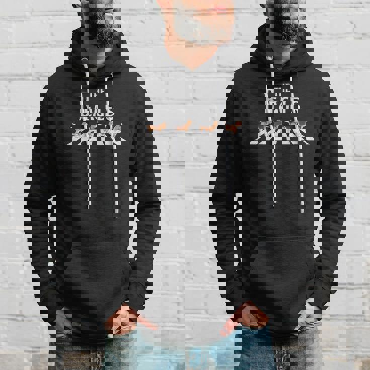 ビーグルス隊を楽しもう クール 面白い 犬 グラフィック クールなデザイン パーカー 彼への贈り物