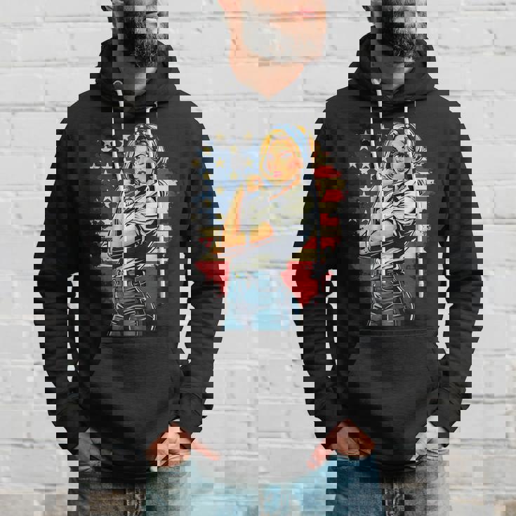 ピンアップセクシースタイルアメリカの象徴 パーカー 彼への贈り物