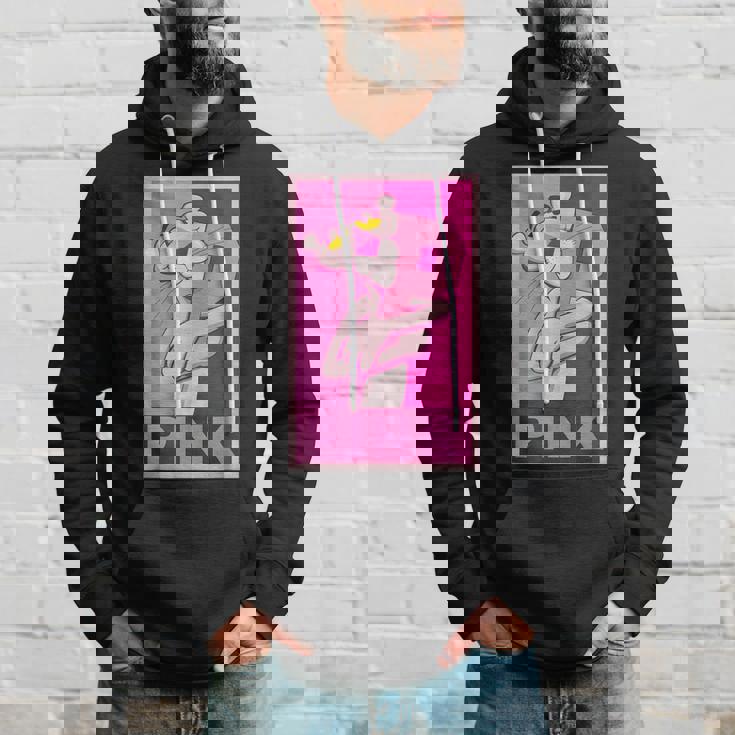 ピンクパンサー 「P」の文字を抱く パーカー 彼への贈り物