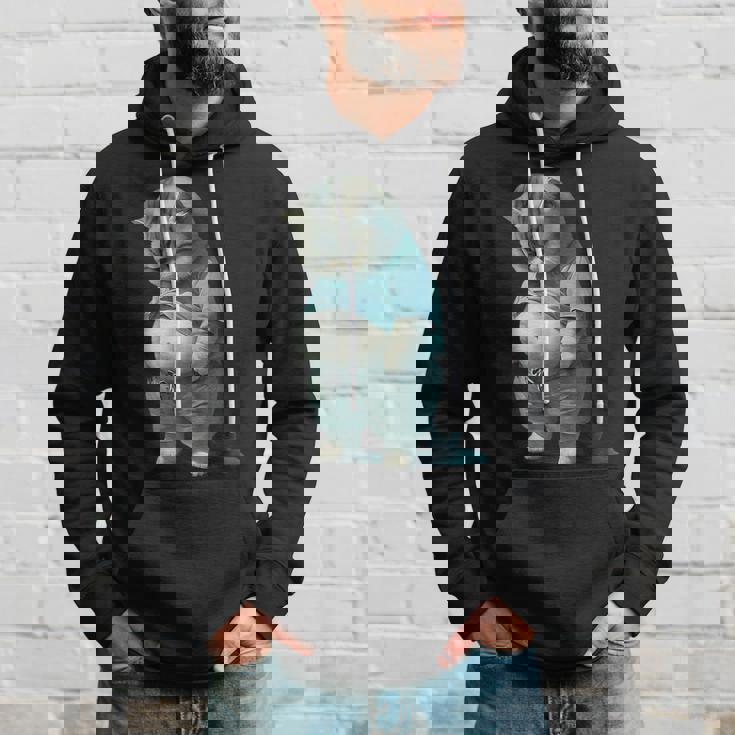 ファニー ファット キャット 子猫 アート デザイン 猫 飼い主 ペット愛好家 ギフト パーカー 彼への贈り物