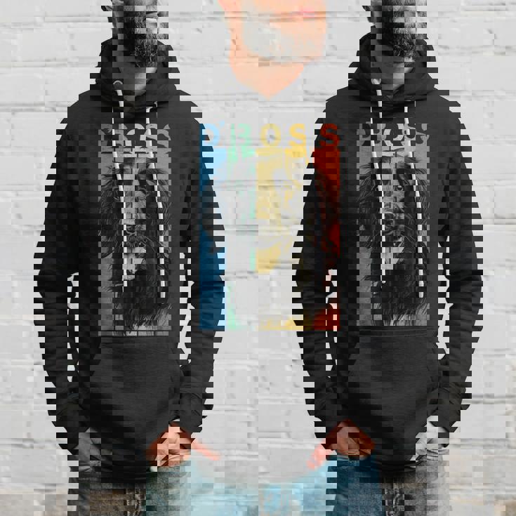 ファニーフラットコーテッドレトリバーボスママダッドドッグラバー パーカー 彼への贈り物