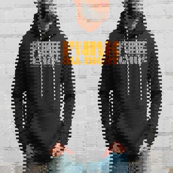 ファンク オールナイト 70年代 レトロ ソウル ファンク ディスコミュージック パーカー 彼への贈り物