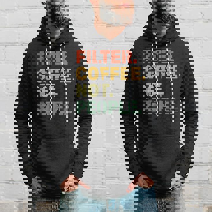 フィルターコーヒー Not People エスプレッソ バリスタ カフェ コーヒーオーバー パーカー 彼への贈り物