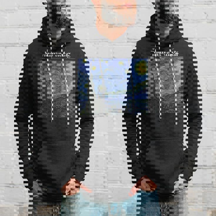 フィンセントファンゴッホの星月夜 パーカー 彼への贈り物