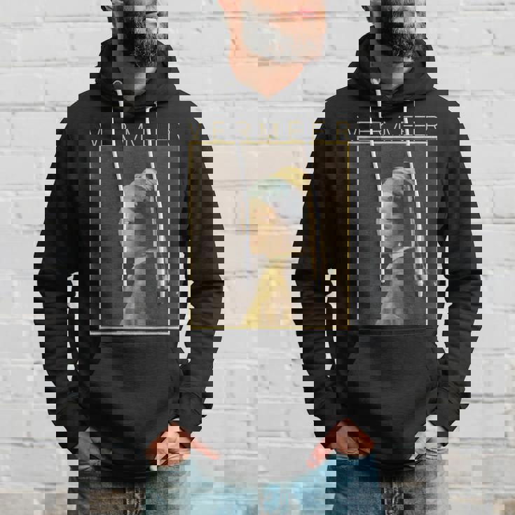 フェルメール 真珠の耳飾りの少女 面白いtシャツ 絵画 アート メンズ 面白い 服 美術 グッズ 油彩画 パーカー 彼への贈り物