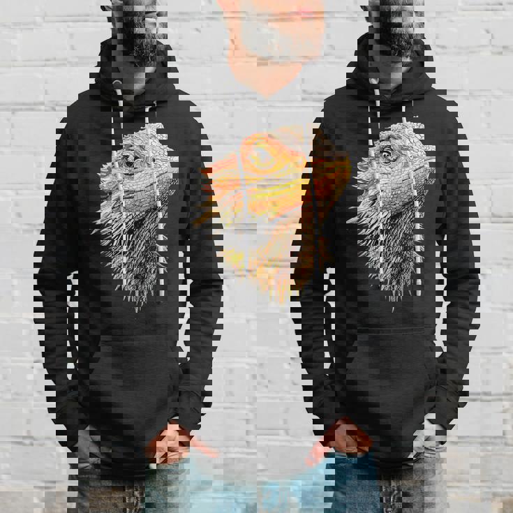 フトアゴヒゲトカゲ ポゴナ フトアゴヒゲトカゲ かわいいフトアゴヒゲトカゲ パーカー 彼への贈り物