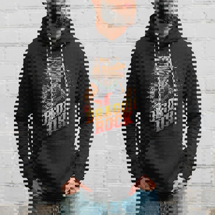 フトアゴヒゲトカゲの岩、フトアゴヒゲトカゲ、ロッカー、ギターマイク パーカー 彼への贈り物