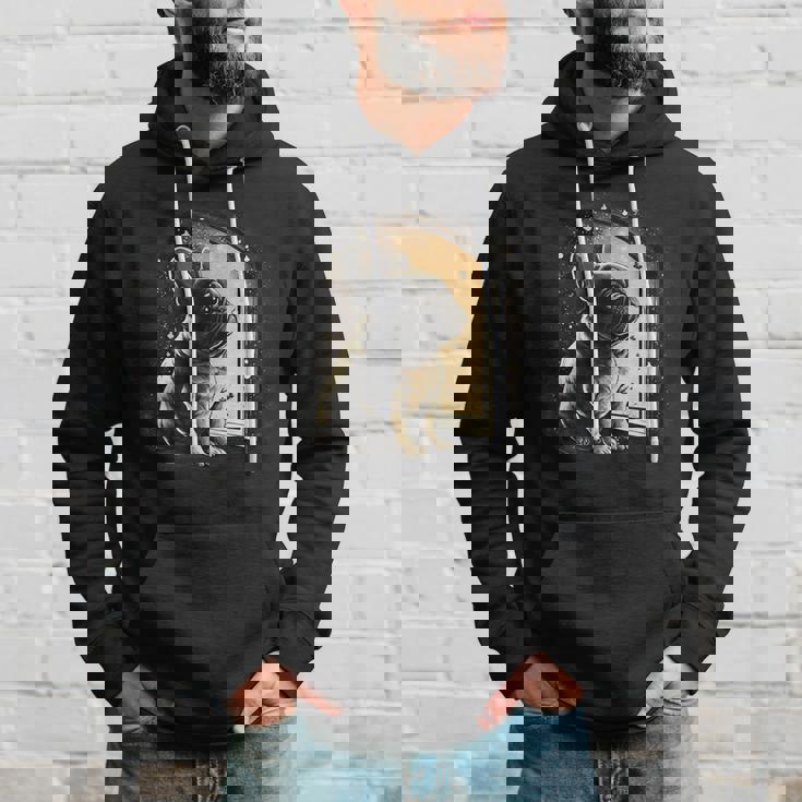 フレンチブルドッグ 夜のかわいいフレンチドッグ パーカー 彼への贈り物