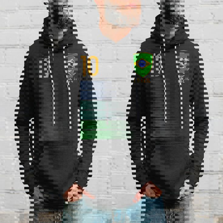 ブラジル国旗 ブラジルのプライド愛好家 パーカー 彼への贈り物