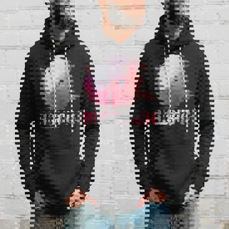 ブロブフィッシュ Blobfish 深海のおじさん 深海のアイドル ぷよぷよ おもしろい かわいい 魚 動物 きもかわ パーカー 彼への贈り物