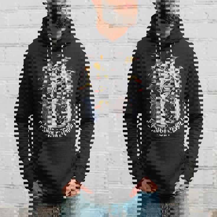 ペンギンアート 世界のペンギン ギフト パーカー 彼への贈り物