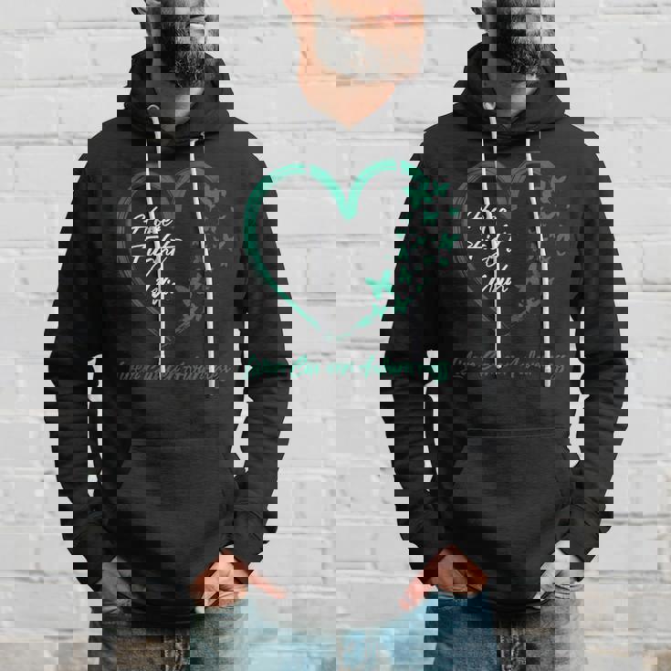 ホープファイトが肝臓がん啓発を勝ち取る パーカー 彼への贈り物