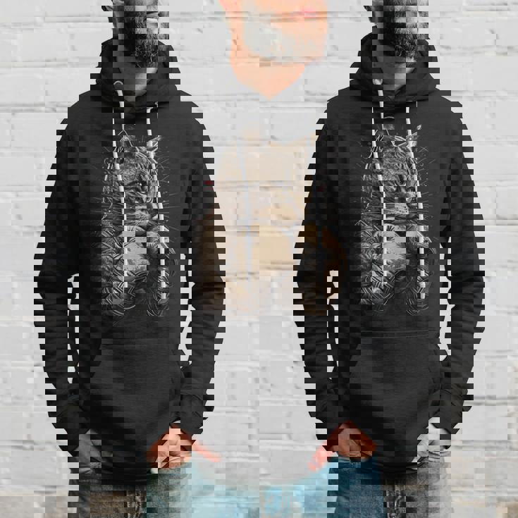 ボクシング キャット ボクサー 面白い猫のグラフィック パーカー 彼への贈り物