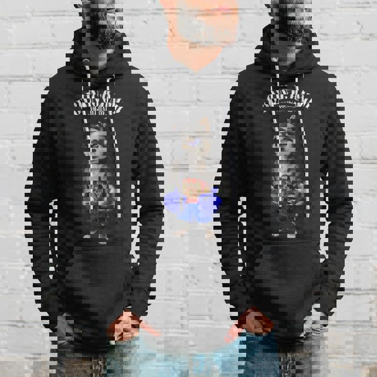 ボクシングチャンピオン ブラック柴犬ファイター パーカー 彼への贈り物