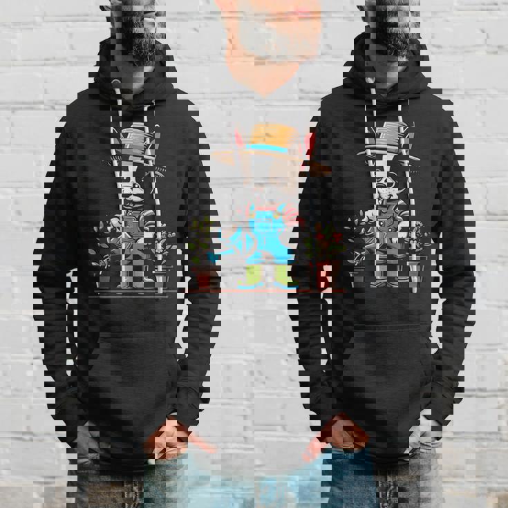 ボストンテリア 水やり 植物 ガーデニング 犬好き パーカー 彼への贈り物