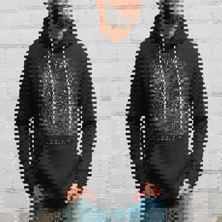 ボヘミアン ヒッピー サイケデリック ヨガ マインドフルネス デザイン パーカー 彼への贈り物