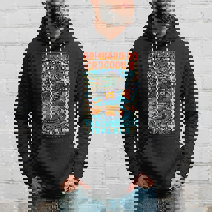 ボンバルディーロクロコダイロs トラレロトララーラ-イタリアンブレインロット パーカー 彼への贈り物